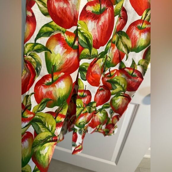 FARM Rio Off-White Apple LENZING™ ECOVERO™ Euroflax™ Midi Dress. NWT - Picture 7 of 8